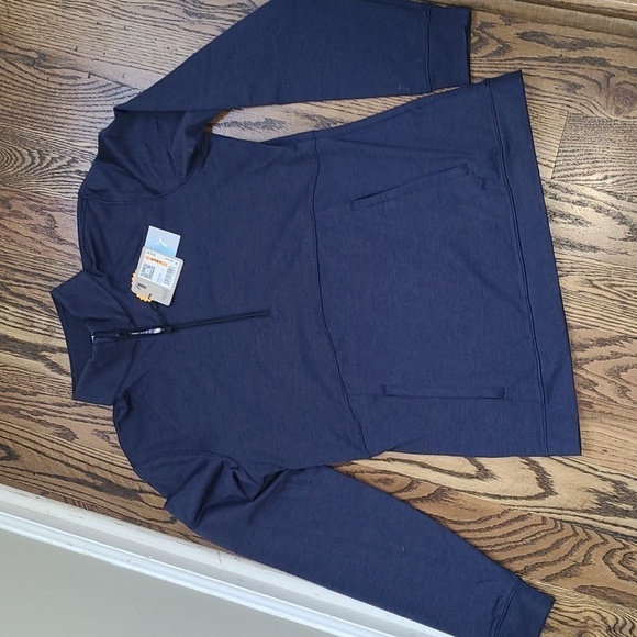 Men's Puma Cloudspun long sleeve quarter zip pullover Size Small NWT - Picture 1 of 8